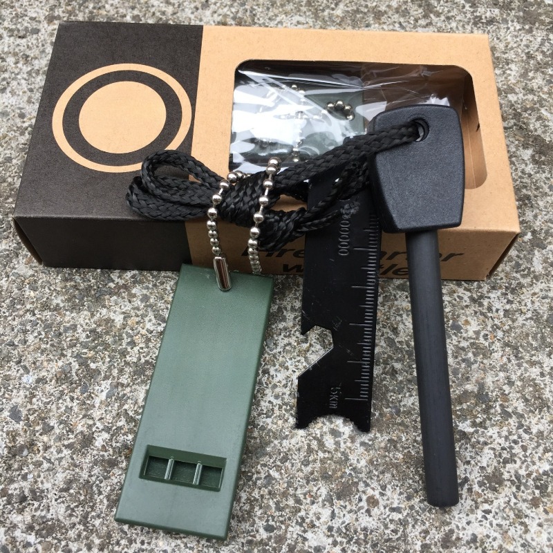 ชุดอุปกรณ์จุดไฟสำหรับเอาตัวรอด - Magnesium Fire Starter บทวิจารณ์และราคา