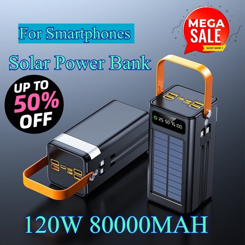 แบตเตอรี่สำรองพลังงานแสงอาทิตย - Solar Emergency Charger บทวิจารณ์และราคา
